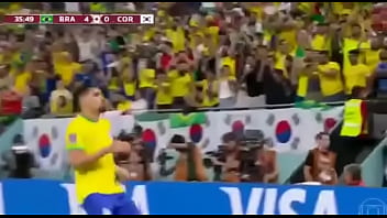 Brasil Arregaçando Sem Pena O Cuzinho Da Coreia Do Sul De Quatro