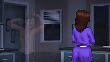 Kisah Musim Panas – Ibu Tiri Seksi Mengajakku Bercinta Dan Bermasturbasi Bersama – Bagian 3