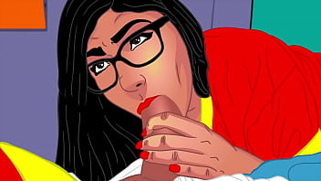 Tantangan Bokong Montok Mia Dan Adegan Ngentot Mulut Yang Menggoda Dalam Kartun Parodi
