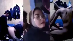 Malam Panas Dengan Cewek Berhijab Berkacamata Yang Tubuhnya Semok Dan Siap Memuaskan Nafsu