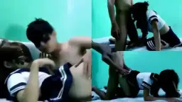 Pulang Sekolah, Langsung Kuceburi Pacarku Yang Sudah Basah Menungguku