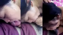 Blowjob Paling Menggoda Dari Bibir Biru Yang Menggairahkan