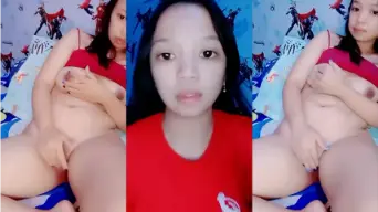 Mbak Nirmala Menggoda Di Dreamlive, Main Dua Jari Bikin Bergairah