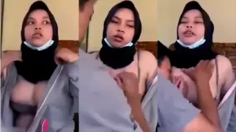 Mengisap Tetek Ayang Sebelum Pulang Ke Rumah