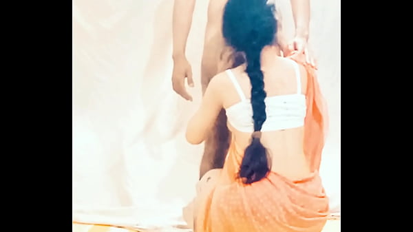 Desi Bhabhi Nakal Menggoda Devar, Sanggul Saree Terlepas Demi Anal Kasar Yang Menggila