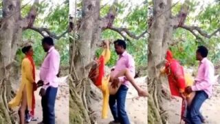 Pasangan India Bercinta Liar Seperti Monyet Di Alam Terbuka
