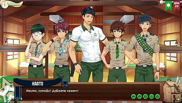 Kamp Persahabatan: Episode 40 – Hari Syuting Yang Panas (dub Rusia)