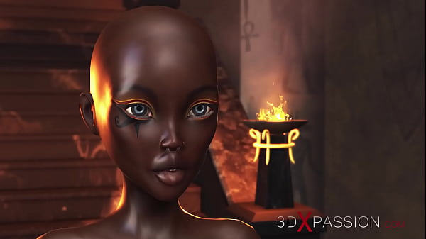 Anubis Menggila, Menggundahi Budak Mesir Muda Di Altar Kuilnya