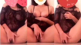 Si Cantik Pake Baju Tembus Pandang, Sange Banget Mau Dientot