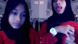 Uting Cewek Jilbab Abg Sange Sampe Melet Di Ometv, Bikin Ngaceng Abis