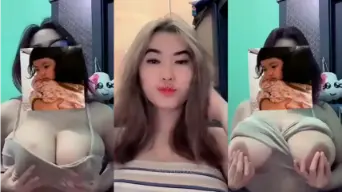 Viral Gea Tiktok Pake Tanktop, Toge Sampe Tembus, Bikin Sange Berat