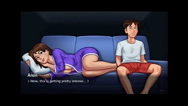 Malam Panas [v21.0.0] | Ibu Tiri Nggak Nahan Lihat (18+) | Game Anime Dewasa