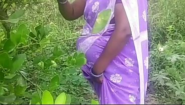 Desa Di India, Pasangan Bercinta Di Alam Terbuka, Panas Dan Liar.