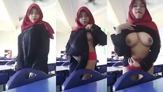 Guru Smk Berhijab Pamer Tetek Sambil Menggoda