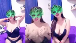 Host Cantik Honeylive, Toket Montok Bulat Bikin Tegang.
