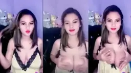 Kakak Nadia Remes-remes Susu Tobrut Coklat Sampe Muncrat.