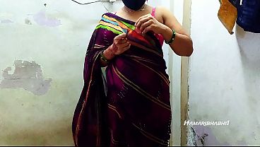 Bhabhi India Basah Kena Goyang, Saree Panas Nyempil Di Mana-mana.