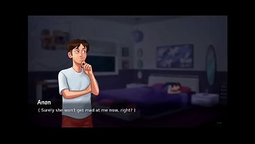 Ibu Tiri Diem Aja… Bikin Gue Makin Tegang (18+) | Adegan Baru Lagi Digarap | Summertime Saga
