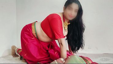 Bhabi Merah Sari, Chut Basah Digenjot Keras, Desi Hindi Panas.