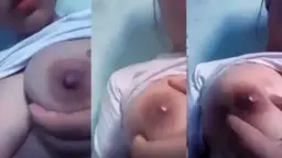 Abg Sange Remas Toket Sampe Muncrat Susu.