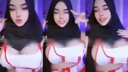 Cosplay Perawat Suster Arrazyny Hijab, Pake Rok Mini Kebuka, Bikin Ngaceng Abis!