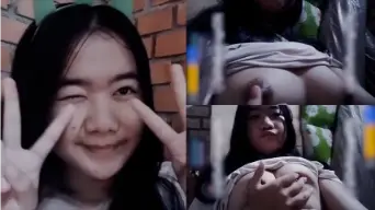 Mey Si Bocil Toge Imut, Toketnya Kebuka Semua