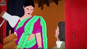 Desi Indian Bhabhi Mesum Menggoda Penyewa Muda Buat Ngewe Keras