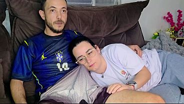 Kakak Tiri Digoda Adik Kandung Pas Nonton Timnas Brasil, Makin Panas Makin Liar.